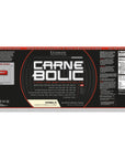 Ultimate Nutrition Carne Bolic Beef Protein Powder, Lactose Free Protein Shakes, Paleo and Keto Friendly with No Sugar or Carb, Low Calorie Isolate Powder, Hydrolized Protein, 60 Servings, Vanilla