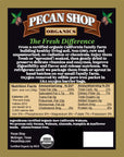 Pecan Shop Sprouted Organic Raw California Walnuts High halves Count Unsalted 2 Pound