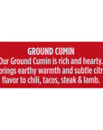 McCormick Ground Cumin, 4.5 Oz