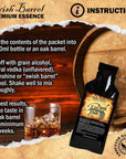 Dark Jamaican Rum Essence  Bootleg Kit Refills  Thousand Oaks Barrel Co  Gourmet Flavor for Barrel Aged Cocktails Mixers and Cooking  20ml 65oz Packet