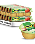 Motts No Sugar Added Applesauce 39 Oz Cups 72 Count 12 Packs Of 6 Good Source Of Vitamin C No Artificial Flavors