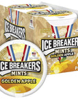 Ice Breakers Mints Sugar Free New Golden Apple Flavor 8 Count 8 Ounce