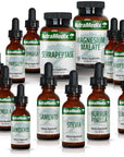 NutraMedix Cowden Support Program Month 7 - Bioavailable Herbal Detox Protocol Including Banderol, Burbur-Pinella, Parsley, Samento Cat's Claw Tincture, Serrapeptase, Magnesium & More (13 Piece Set)