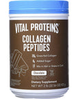 Vital Protein Collagen Peptides, Pasture Raised, Grass Fed, Paleo Friendly, Gluten / Zero Sugar Dairy Free, Chocolate, 32.56 Oz