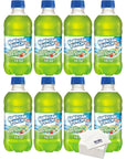 Hawaiian Punch Green Berry Rush 10oz Bottles Pack of 8 with Bay Area Marketplace Napkins