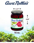 Aunt Nellies Sliced Pickled Beets  Tangy Earthy Sweet and Delicious  Deep Vibrant Ruby RedPurple  Grown  Made in USA  Smoothies Salads Side Dishes  16 oz glass jars Pack of 2