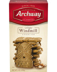 Archway Cookies Crispy Windmill 9 Ounce Count of 9 Pack of 1