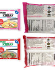 Instant Ramen Noodles Bundle Includes Authentic Japanese Sapporo Ichiban Ramen Variety with 6 Flavors Enjoy Quick  Easy Instant Noodle Meals Comes with 12 Pack Kaerusan Premium Wooden Chopsticks