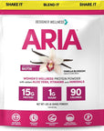 Designer Wellness, Aria, Women's Wellness Low Calorie Vanilla Protein Powder