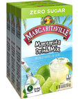 Margaritaville Singles To Go Water Drink Mix  Margarita Flavored NonAlcoholic Powder Sticks 3 Boxes with 6 Packets Each  18 Total Servings