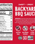 Halo + Cleaver Sugar Free Barbecue Sauce - (2 Pack) | Keto BBQ Sauce Sweetened with Apples + Pineapples | Whole 30 BBQ Sauce | Low Carb, Gluten Free, All Natural, No Sugar Added | 13 oz Bottles