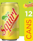 Squirt Citrus Soda 12 fl oz cans Pack of 12