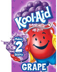 KoolAid Unsweetened Caffiene Free Grape Zero Calories Powdered Drink Mix 1 Count Pitcher Packet