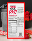 Pure Kick PRO Hydration Electrolyte Drink Mix Strawberry Ice Pop Includes 1 box with 6 packets in each box