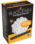 Black Jewell Gourmet Microwave Popcorn Touch of Butter 105 Ounces Pack of 6