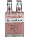 FeverTree Club Soda 68 Fl Oz Pack of 4