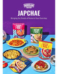 Korean street Sinsadong Red Chilli Japchae Noodles 6 Pack Quick  Easy Korean Cuisine at Home Low Calorie Glass Noodles with Savory  Spicy Sauce