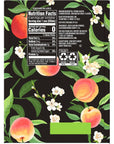 ORIGIN Organic  NonGMO Peach Flavor Sparkling Water 12 Fl Oz Recyclable Aluminum Cans 6 Count