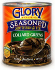 Glory Seasoned Southern Style Collard Greens 27oz 3 Pack with a JFS Recipe Card