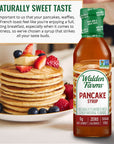 Walden Farms Variety Pack Syrups 12 oz Maple Walnut and Pancake Syrup Near Zero Fat Sugar and Calorie For Pancakes Waffles French Toast Desserts Snacks Appetizers and Many More