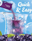 Crystal Light SugarFree Concord Grape Low Calories Powdered Drink Mix 6 Count Pitcher Packets