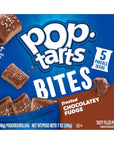 PopTarts Baked Pastry Bites Kids Snacks School Lunch Frosted Chocolatey Fudge 7oz Box 5 Pouches