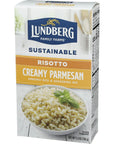 Lundberg Family Farms  Traditional Italian Risotto Creamy Parmesan Convenient Side Dish 20 Minute Cook Time Pantry Staple Sustainably Farmed GlutenFree 55 oz 1Pack