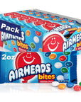 Airheads Candy Bites, Assorted Fruit Flavors, Movie Theater, Party, Concessions, 2oz Packs (Box of 18)