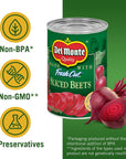 DEL MONTE FRESH CUT Canned Beets Sliced Canned Vegetables 12 Pack 145 oz Can