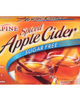 Alpine SugarFree Spiced Apple Cider Mix  Pack of 2