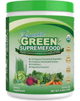 Divine Health Organic Fermented Green Supremefood - 10 Vegetables