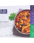 HMR Pasta Fagioli Entrée  Prepackaged Lunch or Dinner to Support Weight Loss  Ready to Eat  Vegetarian  14g of Protein  Low Calorie Food  8oz Serving per Meal  Pack of 6