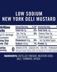 Gold’s Low Sodium New York Deli - Kosher Certified, Gluten Free, Fat Free, Only 10 Calories per Serving - Made in the USA