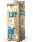 Oatly - Organic Oat Drink Milk Dairy Free - Plant Based Vegan Oatmilk 1L - Pack of 6