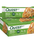 Quest Nutrition Apple Pie Protein Bar - 12 Count