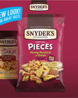 Snyders of Hanover Pretzel Pieces Honey Mustard and Onion Party Size 18 Oz