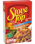 Stove Top Low Sodium Stuffing Mix for Chicken with 25 Less Sodium 6 oz Box