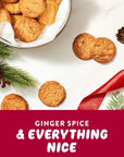 HighKey Gluten Free Ginger Spice Cookies - Keto Snack No Sugar Low Carb Snacks Foods Diet Friendly Food Healthy Cookie Dessert Treat Sweet <1g Sugar Ginger Snaps 2.0oz 3Pack