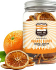 Barrel Roll Bar Essentials USA Grown Dried Orange Slices for Cocktails  4 Ounces of Large Dehydrated Oranges  Orange Cocktail Garnish  Dried Fruit for Cocktails  Healthy Snacks  Preservative Free