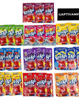 Kool Aid Packets Ultimate Bundle  30 Kool Aid Mix Powder Packets  Kool Aid Variety Pack With 10 Unique Flavors Includes Sharkleberry Fin Koolaid and CAPTIVAMKT Fridge Magnet