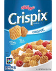 Crispix Breakfast Cereal 8 Vitamins and Minerals Try in Snack Mix Original 96oz Box 1 Box