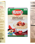 Maypo Instant Maple Oatmeal and Instant Vermont Style Maple Oatmeal 14oz 1 pack each