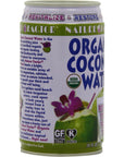 Nature Factor Organic Coconut Water  Coconut Water Organic Pure Coconut Water Pressed Coconut Water Organic Electrolytes  10 Fl Oz Pack of 12