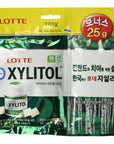 Lotte Xylitol Applemint Chewing Gum 44oz 115g 87g plus bonus 25g