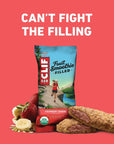 CLIF Fruit Smoothie Filled - Organic Energy Bars - Strawberry Banana - (1.76 Ounce Protein Snack Bars, 12 Count)