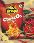 Mr. Krisps Spicy Hot Cheezo's  - 80g