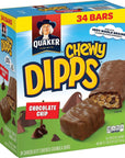 Quaker Chewy Dipps Granola Bars, Chocolate Chip (34 ct.)