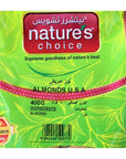 Natures Choice Almonds U.S.A. - 400 Gm