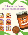 NDULCE Dulce De Leche Spreadable  Milk Caramel Spread  Syrups For Coffee Drinks  Creamy and Rich Flavor  Glutenfree  Nutfree  No Artificial Flavors or Preservatives  15 oz