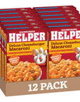 Hamburger Helper Pasta Deluxe Cheeseburger Macaroni 55 Ounces 12 per Case